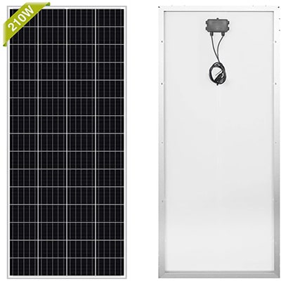 Newpowa 210w solar panel