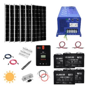 1200W solar kit by shopsolarkits.com