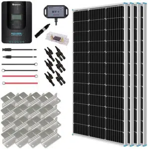 Renogy 400W Premium solar kit with MPPT Charge Controller