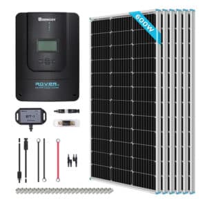 Renogy 600W monocrystalline solar kit